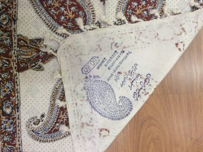 60X60 cm Hand printed Tablecloth - Image 2