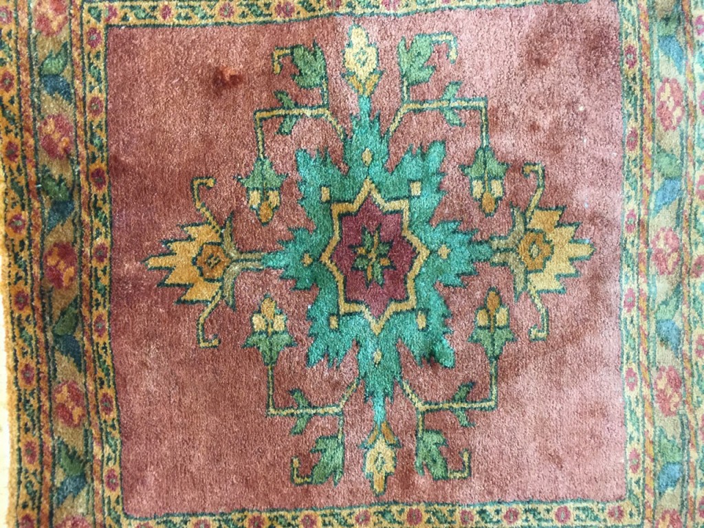 Tribal pure silk rug