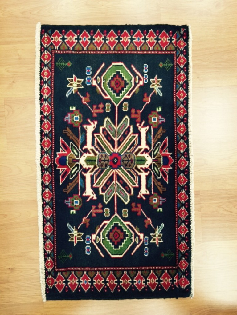 Persian tribal Balooch wool rug