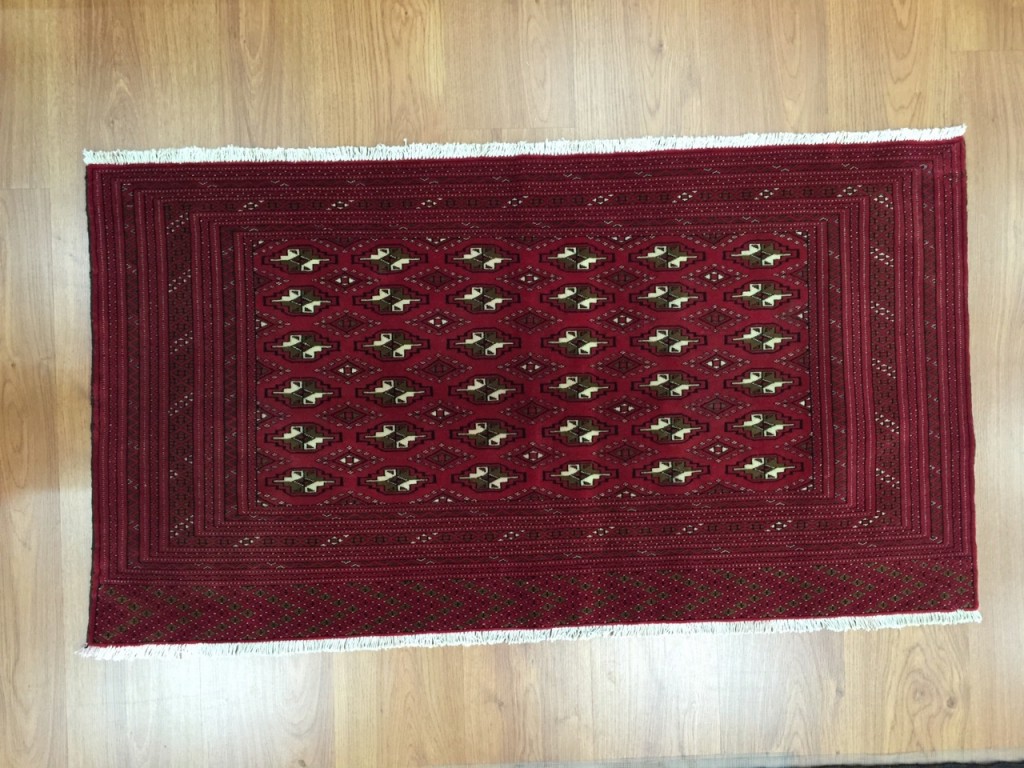 Persian Turkman Bokhara wool rug