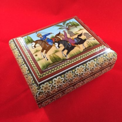 Inlaid jewelley box - Image 3