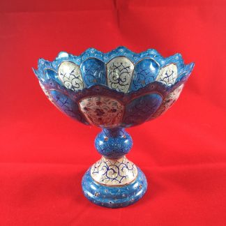 Enamelware copper bowl