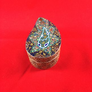Inlaid tear ring box