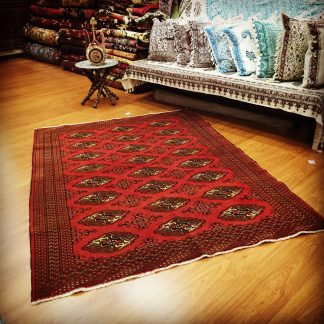 Persian Bokhara wool rug