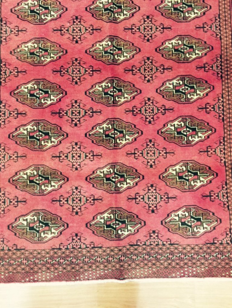 Persian Bokhara wool rug - Image 3