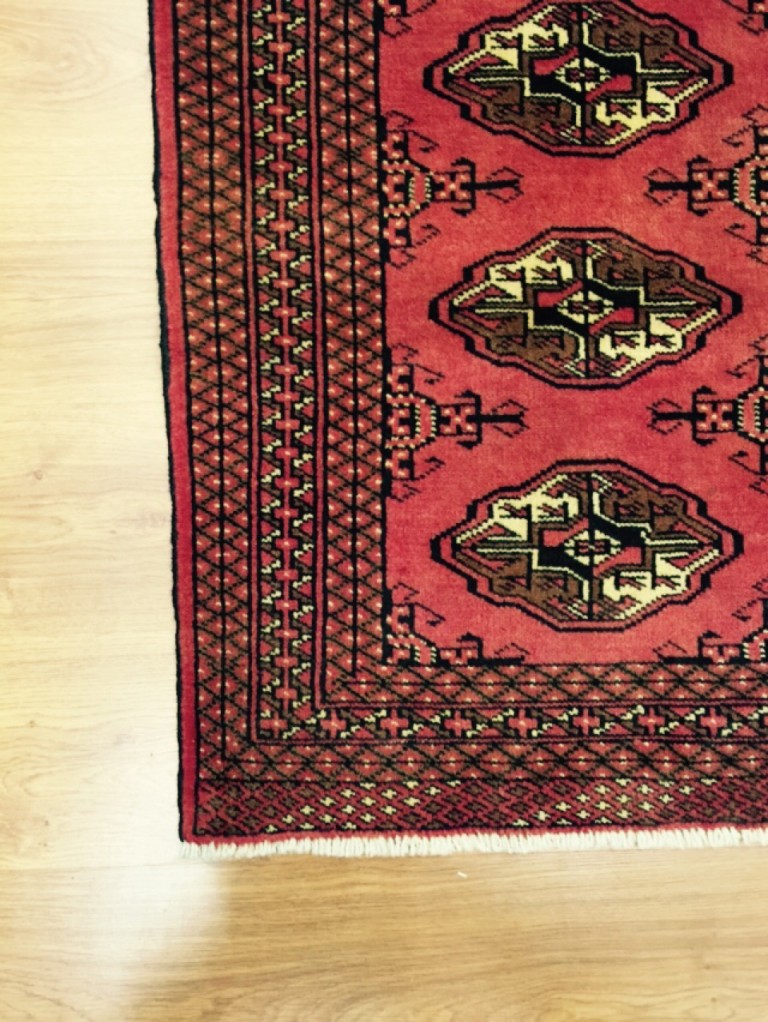 Persian Bokhara wool rug - Image 7