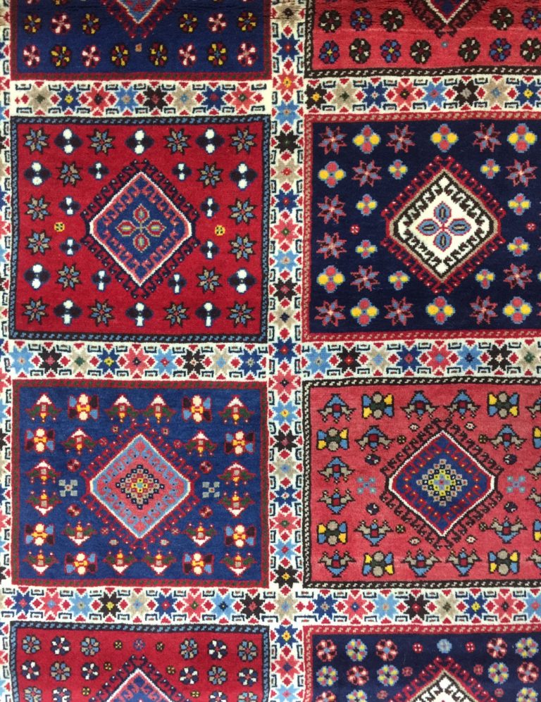 Yalameh Shiraz fine wool rug - Image 4