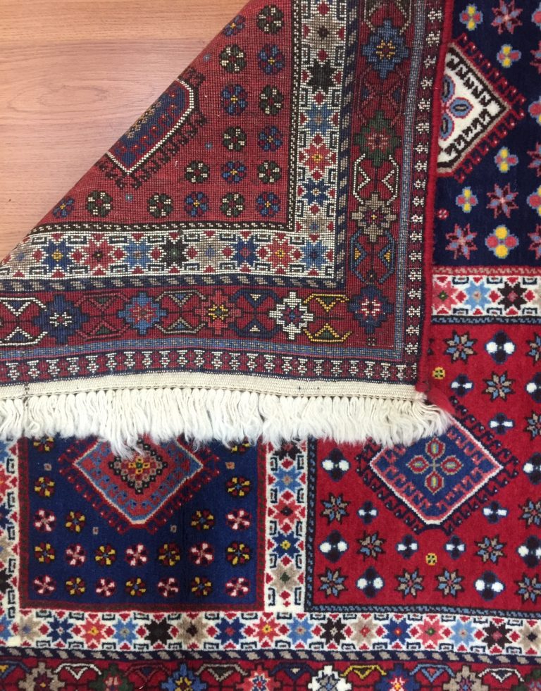 Yalameh Shiraz fine wool rug - Image 3