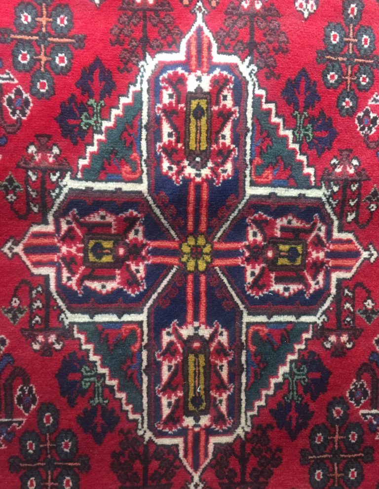 Josheghan Isfahan 160 cm. X 105 cm. wool rug - Image 2