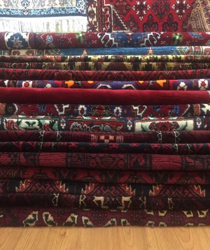 Persian tribal wool rug - Image 5