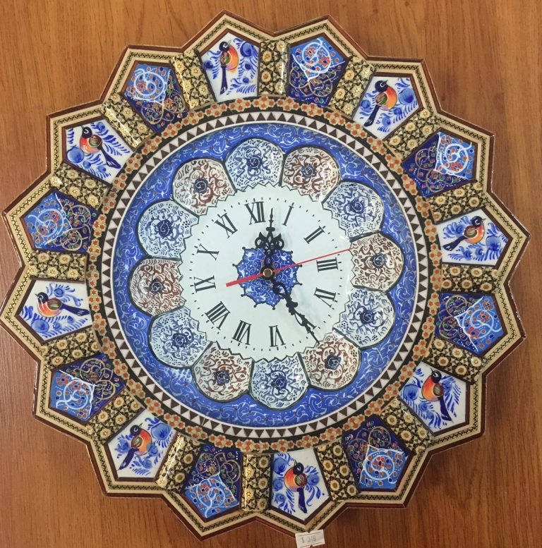 Handmade Clock 🕰 42 cm. D.