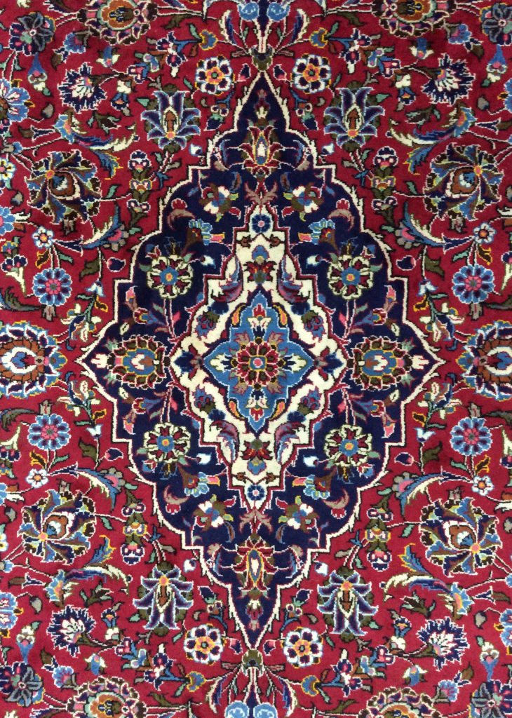 Big Kashan 305 X 205 cm fine wool carpet - Image 2