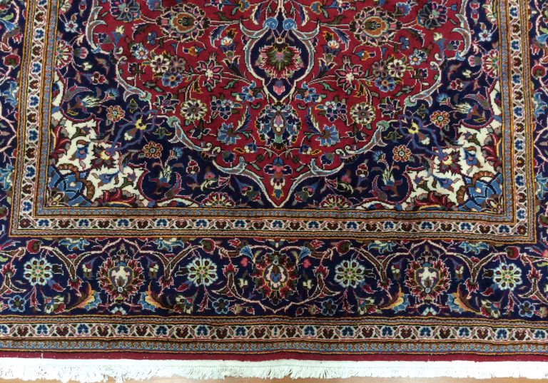 Big Kashan 305 X 205 cm fine wool carpet - Image 4