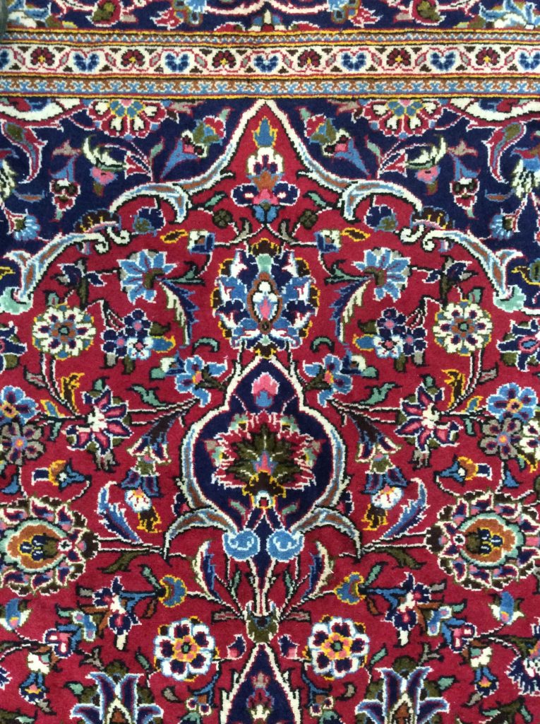 Big Kashan 305 X 205 cm fine wool carpet - Image 8