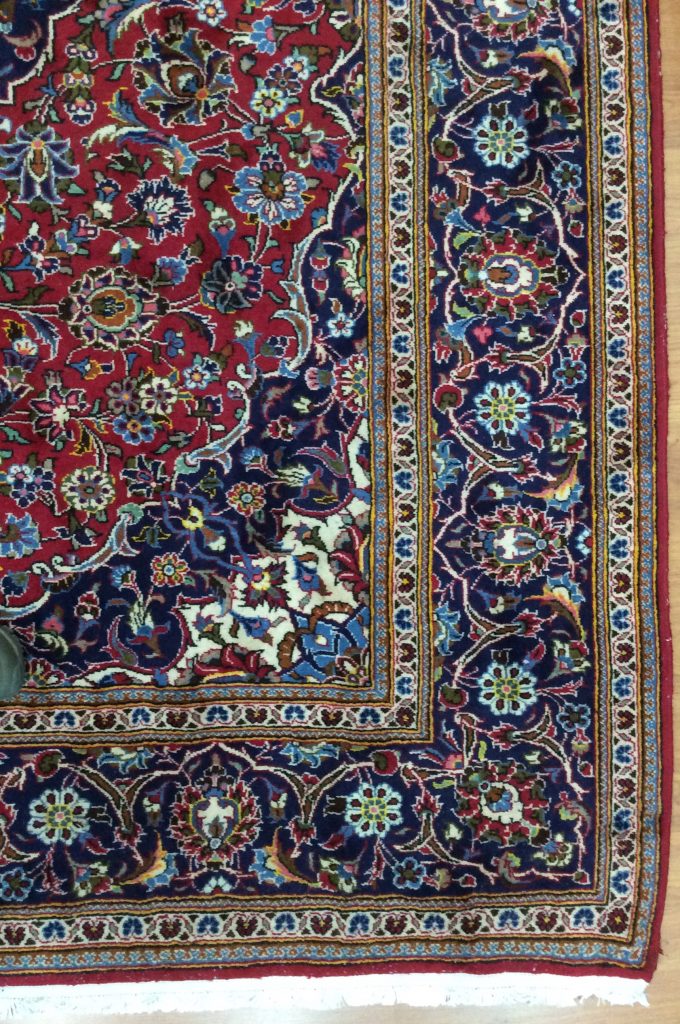 Big Kashan 305 X 205 cm fine wool carpet - Image 5