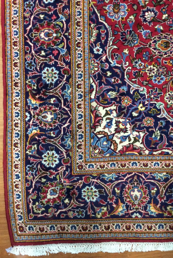 Big Kashan 305 X 205 cm fine wool carpet - Image 10