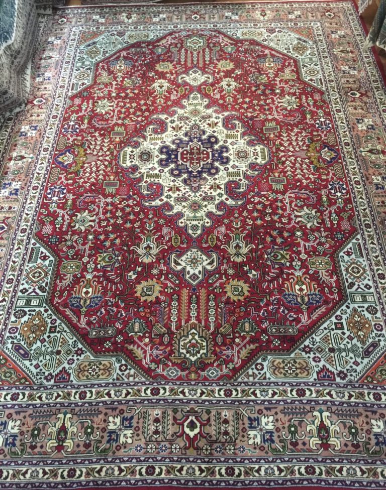 Tabriz 3.4X 2.5 m. fine wool big carpet