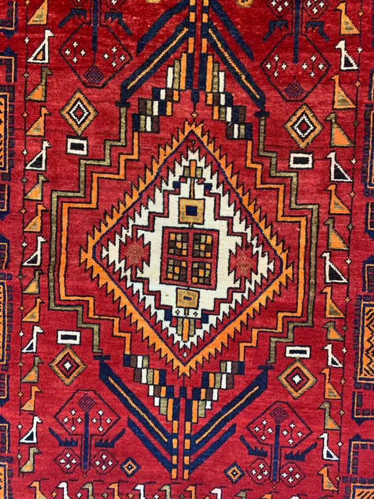 Persian Afshar fine rug - Image 3