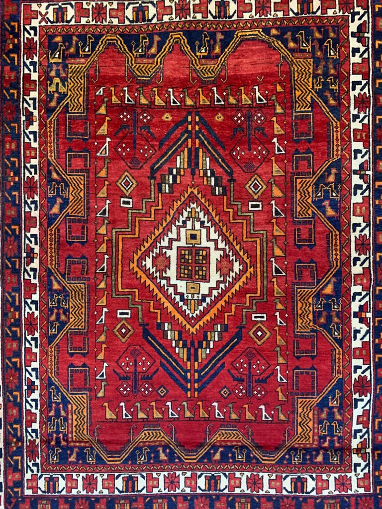 Persian Afshar fine rug - Image 2