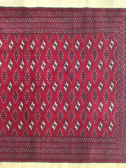 Princess Bokhara 1.68 m. X 1.24 m. wool red carpet - Image 4