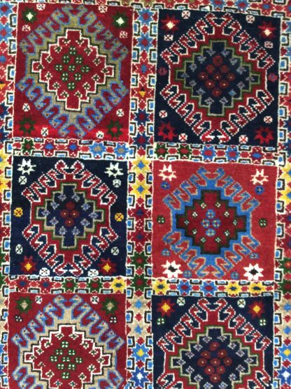 Yalameh 83 cm X 61 cm. small fine wool rug - Image 6