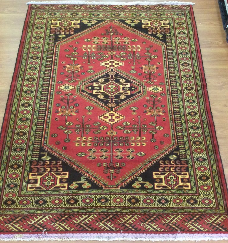 Qouchan 1.8 m. X 1.37 m.  fine wool rug