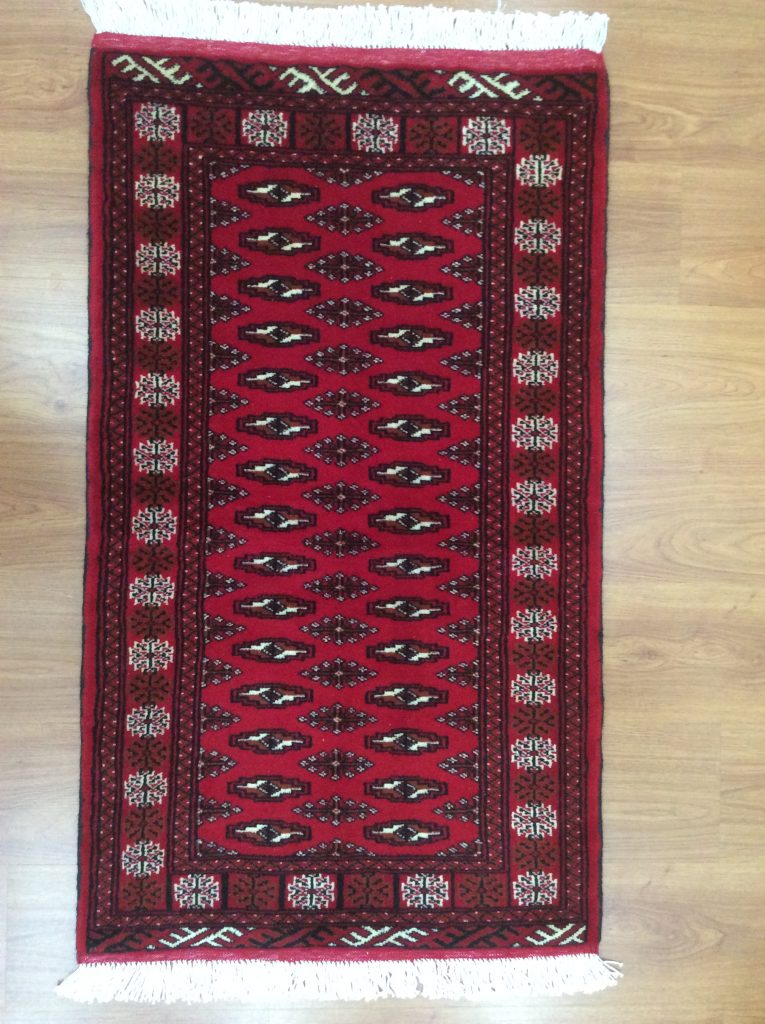 Persian Bokhara wool rug