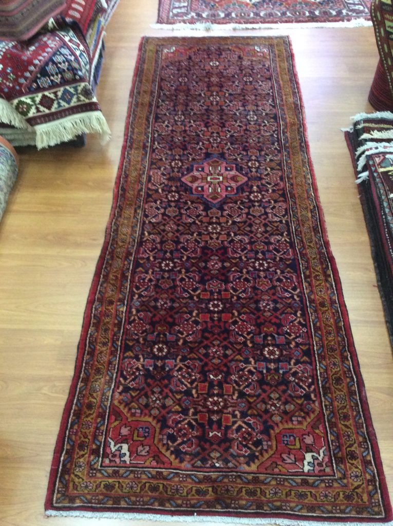 Persian Malayer  fine wool 3.05 m X 1.  m.  runner