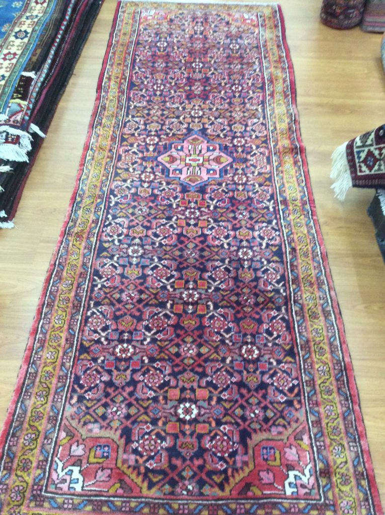 Persian Malayer  fine wool 3.05 m X 1.  m.  runner - Image 5