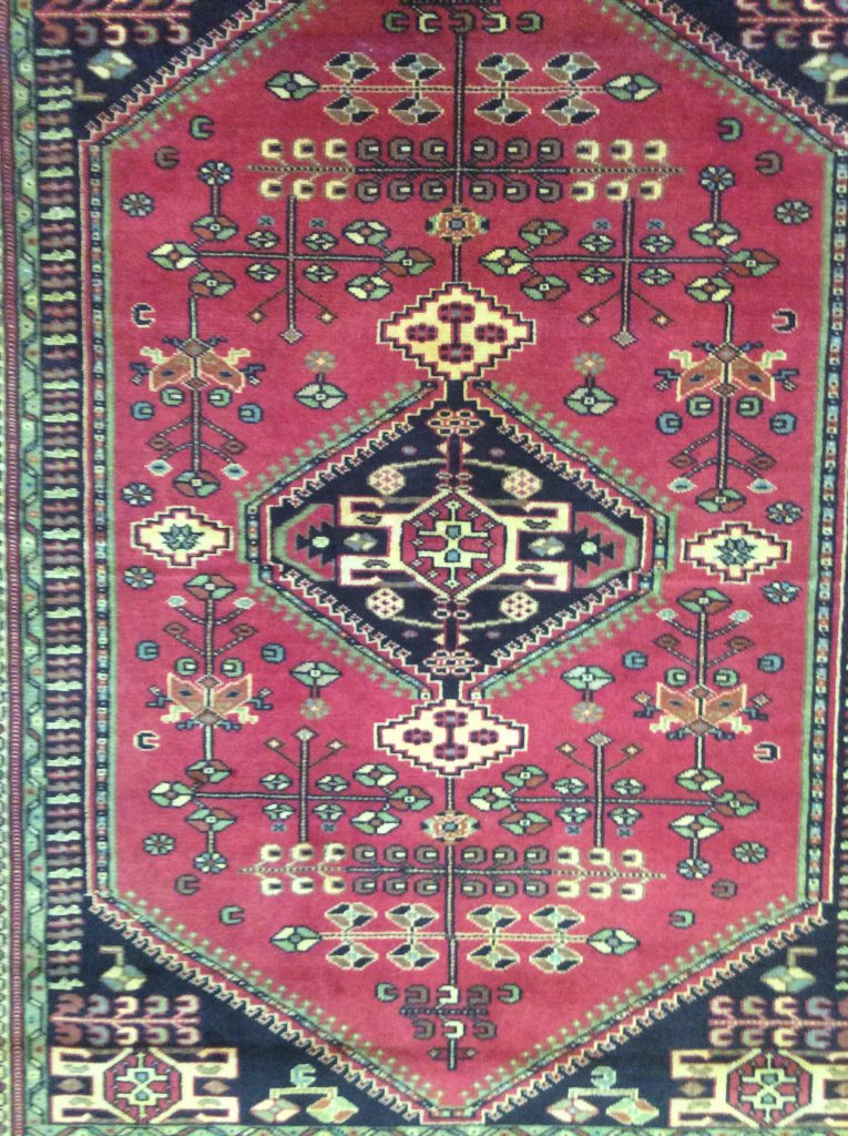 Qouchan 1.8 m. X 1.37 m.  fine wool rug - Image 6