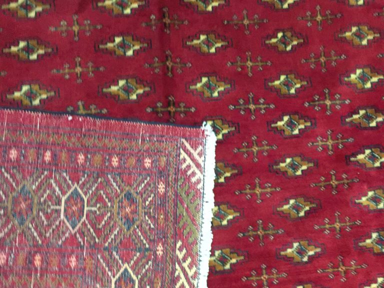 Princess Bokhara 2.8 m. X 2.1 m.fine wool red carpet - Image 4