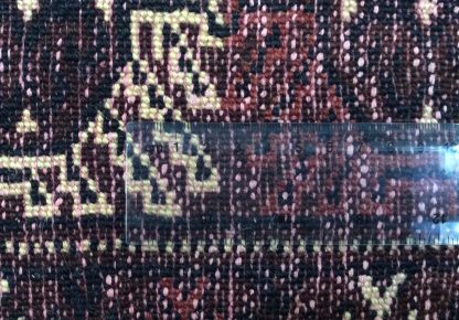 Premium quality Persian Princess Bokhara 3.3 m.  X 2.15 large Chocolate brown fine wool rug - Image 4