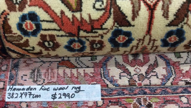 Hamedan fine wool 3.82 m.runner - Image 6