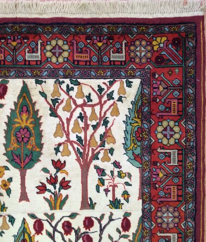 Premium Quality Persian silk and wool tree of life 200 cm. X 138 cm. - Image 7