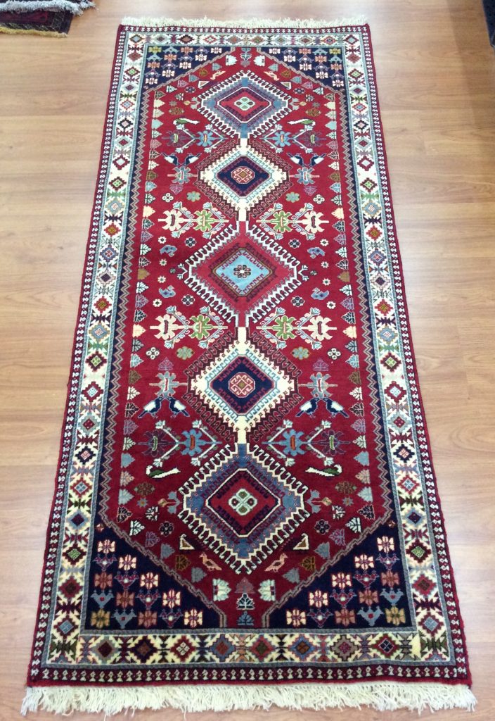 Yalameh Shiraz fine wool 2 m. runner - Image 7