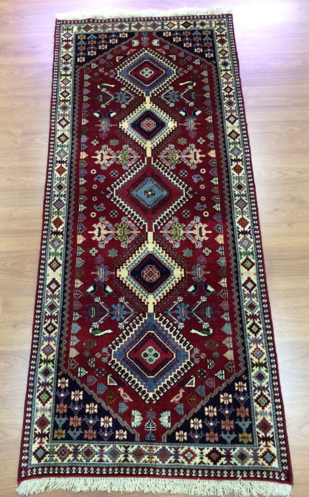 Yalameh Shiraz fine wool 2 m. runner