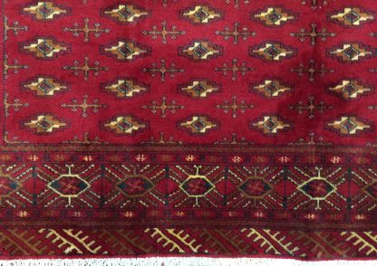 Princess Bokhara 2.8 m. X 2.1 m.fine wool red carpet - Image 3