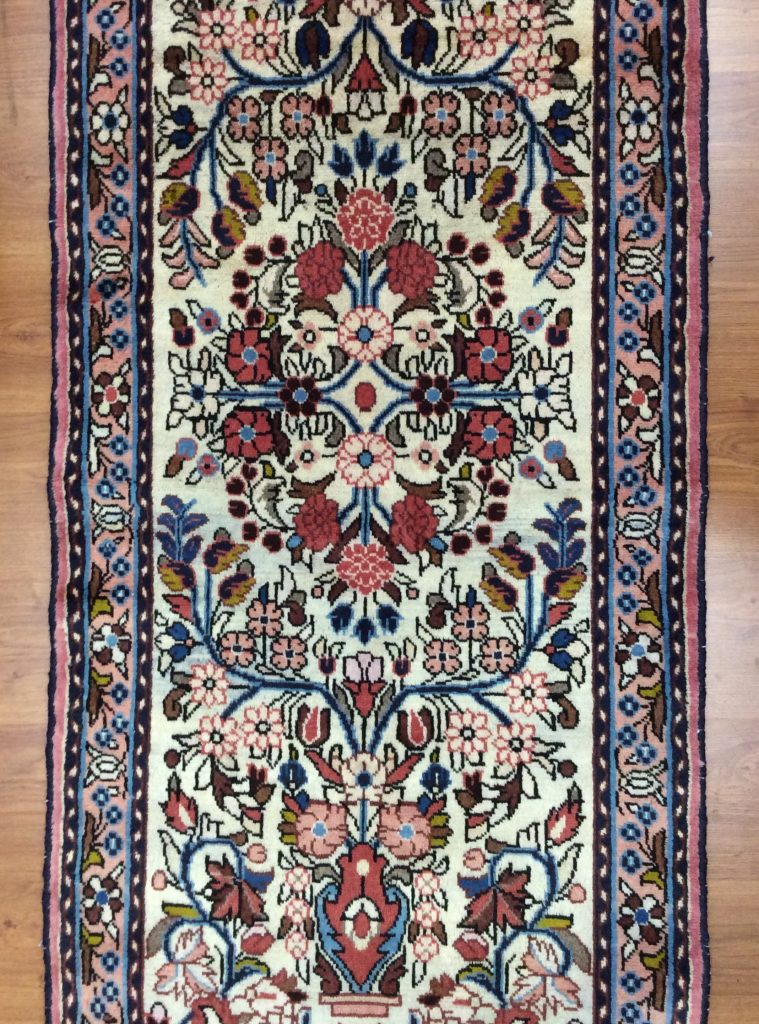 Sarough fine wool 3.83 m.runner - Image 4