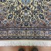 Naieen 1.75 m. X 1.17m. cream silk & wool - Image 6