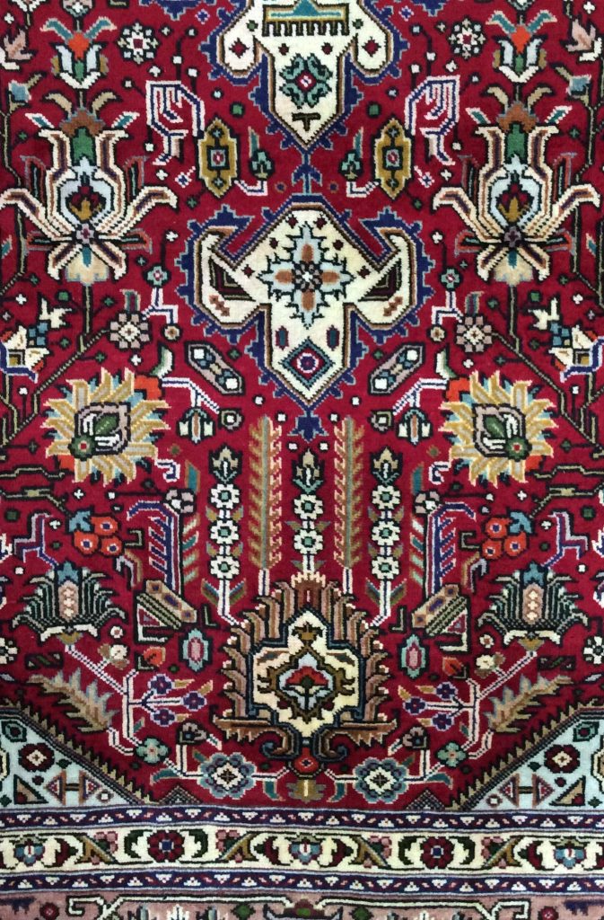 Tabriz 3.4X 2.5 m. fine wool big carpet - Image 2