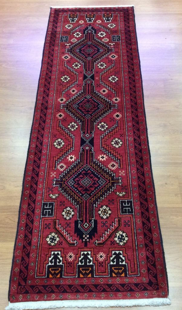 Baloochi fine wool 2.75 m. X 70 cm. runner