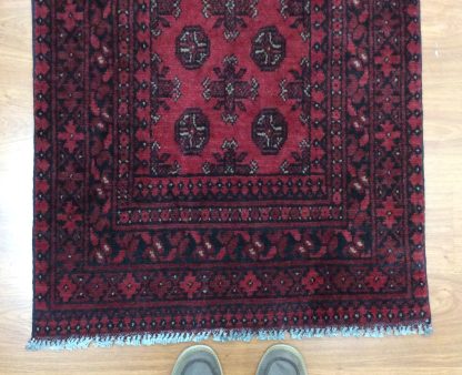 Princess Bokhara 5.64 m. X 80 cm. wool red runner - Image 2