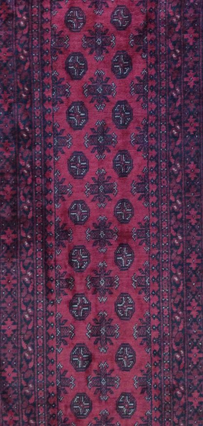 Princess Bokhara 5.64 m. X 80 cm. wool red runner - Image 4