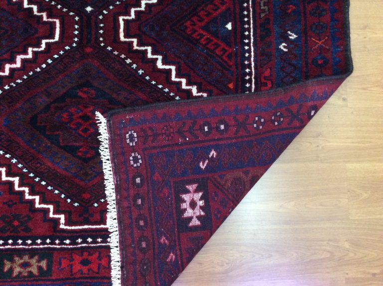 2.64 m. X 1.83 m. Persian Tribal Qashqai Lori wool rug - Image 6