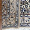 Naieen 1.75 m. X 1.17m. cream silk & wool - Image 3