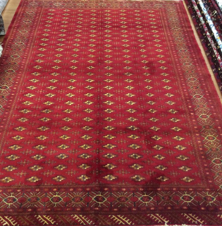 Princess Bokhara 2.8 m. X 2.1 m.fine wool red carpet - Image 10