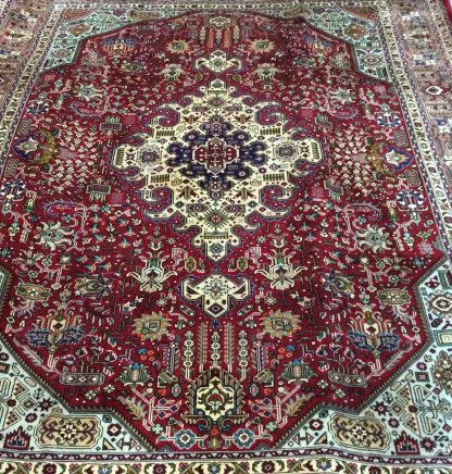 Tabriz 3.4X 2.5 m. fine wool big carpet - Image 12