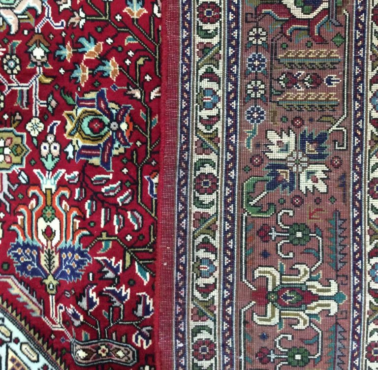 Tabriz 3.4X 2.5 m. fine wool big carpet - Image 13