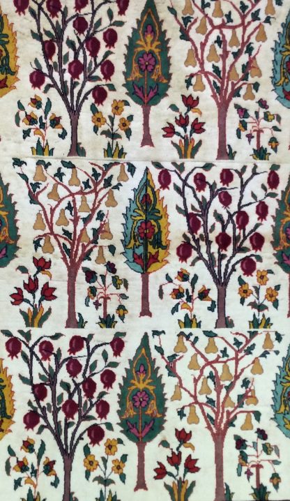 Premium Quality Persian silk and wool tree of life 200 cm. X 138 cm. - Image 13