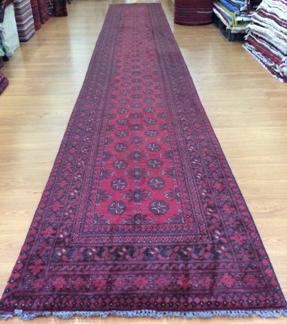 Princess Bokhara 5.64 m. X 80 cm. wool red runner